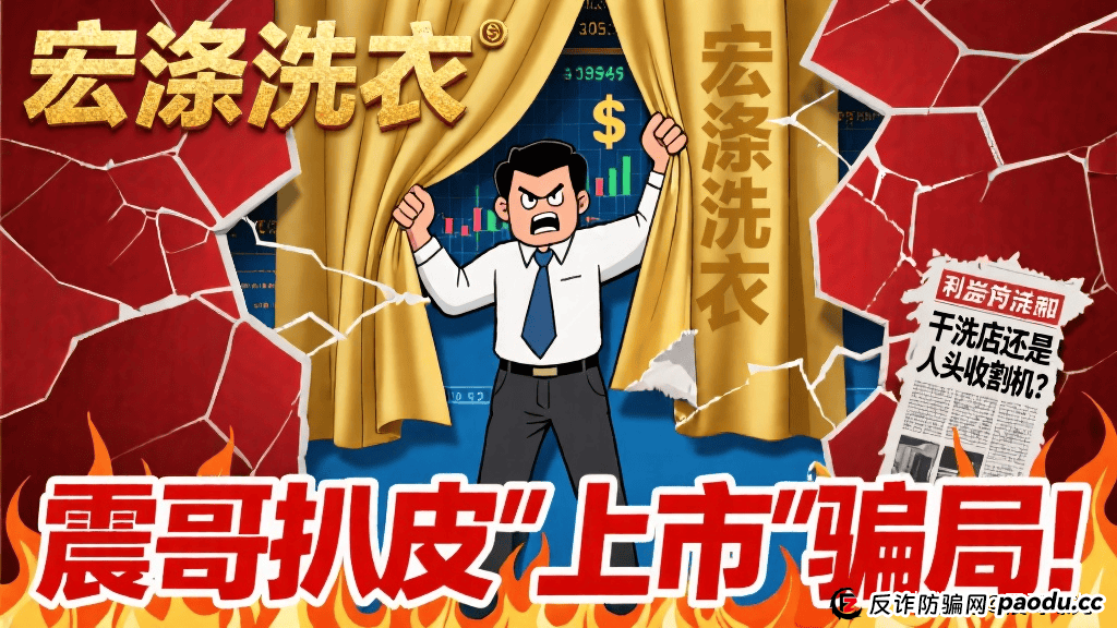 “宏涤洗衣”:干洗店还是人头收割机?震哥扒皮这个"上市"骗局! “宏涤洗衣”:干洗店还是人头收割机?震哥扒皮这个"上市"骗局!