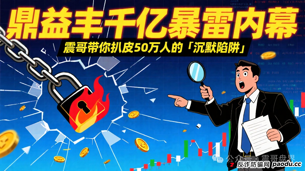 【独家】鼎益丰千亿暴雷内幕:震哥带你扒皮50万人的“沉默陷阱” 【独家】鼎益丰千亿暴雷内幕:震哥带你扒皮50万人的“沉默陷阱”