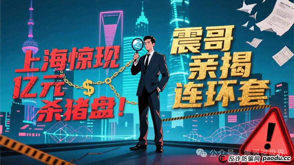 【安我股保】上海惊现亿元杀猪盘！震哥亲揭连环套
