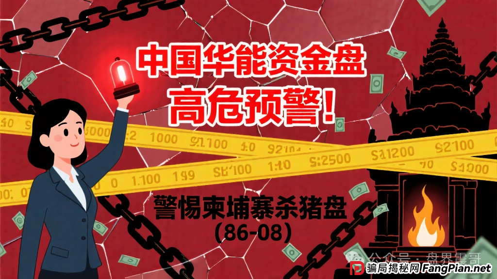 中国华能资金盘高危预警!警惕柬埔寨杀猪盘 中国华能资金盘高危预警!警惕柬埔寨杀猪盘
